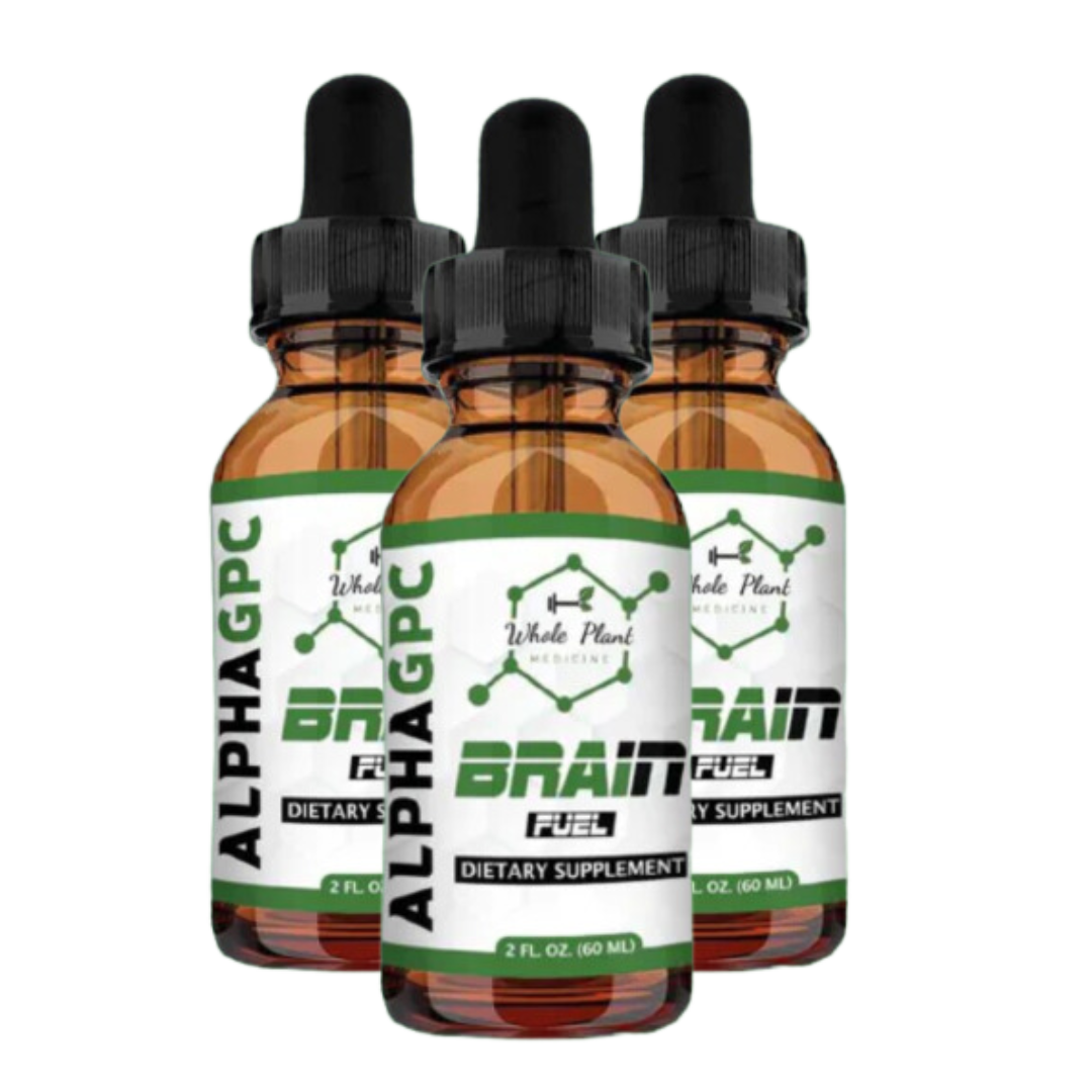 3 Pack - BRAIN FUEL - Sublingual Alpha GPC